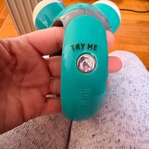Vibrant Teal Handheld Massager